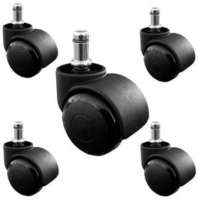 Resim Tekerlek Ofis Koltuğu Tekerleği Koltuk Tekeri 5 Li Set Sandalye T 