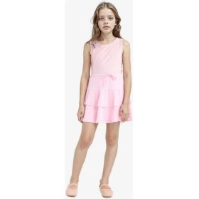 Resim DeFacto Bisiklet Yaka Basic Düz Atlet Kız Çocuk Z7815A625HS 