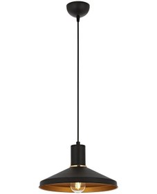 Resim Avonni Av-4106-m24-bsy Siyah Boyalı Modern Avize E27 Metal 30cm Çok Renkli 
