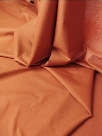 Resim Kahve Tarçın Arası Renkte Poplin Kumaş En: 135cm-10690 Kahverengi 