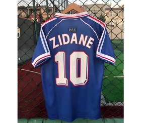 Resim Legent Lady Fransa Mavi Zidan Retro Forma 