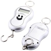 Resim Eşya Dünyası BUFFER® Dijital Elektronik Led Ekran El Terazisi Cep Kantarı Tartısı 