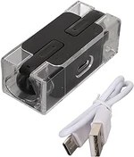 Resim Dil Tercüman Kulaklıkları, Stereo Sistem Gürültü Azaltma Kablosuz Tercüman Kulaklıkları Dijital Ekran Seyahat Için Şarj Kutusuyla 144 Çevrimiçi Dil (BLACK) 