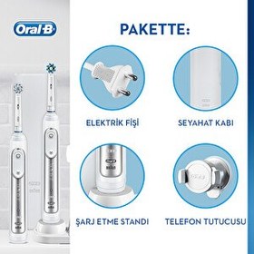 Resim Oral-B Genius 8900 Şarjlı 2 li Diş Fırçası 