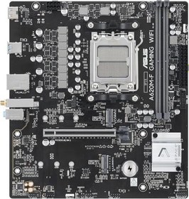 Resim ASUS A620M-F GAMING WIFI anakart, AMD mATX, DDR5, 2x M.2 PCIe 4.0, HDMI, 2.5 GB Ethernet, USB 3.2 Gen 1 Tip-A, SafeSlot Core+, Q-DIMM, Q-LED Core, Q-Slots, ASUS 5X PROTECTION III, Armoury Crate 