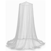 Resim Kosona Beyaz Kuppa Tipi Entegre Konik Moskiton Kumaş Perde - Tüm Yataklar İçin Havalandırma Sağlar, Enseklerden Korur 