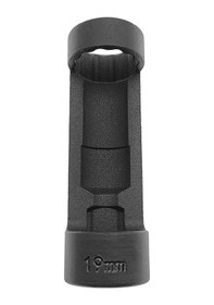 Resim Konesam 19mm Çelik Süspansiyon Cıvata Anahtarı, 1/2'' Sürücü Araç Tamir Aleti Siyah 