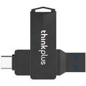 Resim Maiyame thinkplus Mu254 64gb Usb3.0+type-c Çift Portlu Metal Döner Flash Bellek - Telefon Ve Bilgisayar İçin Çift Kullanimli Usb Sürücü 