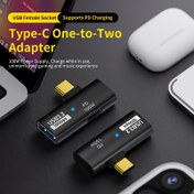 Resim 1 Adet USB C'den OTG Dönüştürücü Adaptör, 100W PD Hızlı Şarj, Veri Aktarmayı Destekleyen Type-C Erkek-Erkeğe Metal Yüzeyli Telefonlar/Tabletler ve MacBook Uyumlu, Macbook Aksesuarı,Mobil Aksesuar,Taşınabilir Şarj Cihazı,Şık Dönüştürücü,Güvenilir Adaptör,Premium Bağlayıcı,Typec Hub,Macbook Kullanıcıları,Akıllı Telefon Kullanıcıları 