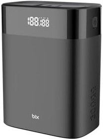Resim Bix PB140W 30000MAH USB ve 2'type-C Pd 140W Üç Çıkışlı Dijital Ekranlı Powerbank Siyah Dizüstü Bilgisayar Laptop iPad iPhone Huawei ve Daha fazlası ile uyumlu 