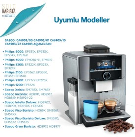 Resim Shuii Pure Kafe Ph012 - Philips Saeco Aquaclean Için Kahve Makinesi Su Filtresi 10 Adet 