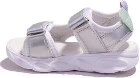 Resim Vicco 321F24Y204 Hilda Beyaz Ortopedik Günlük Işıklı Kız Çocuk Spor Sandalet 