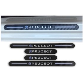 Resim Peugeot 306 Uyumlu Carbon Kapı Eşiği 4'Lü Set Kırılmaz (548480452) 