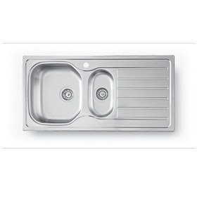 Resim Artenova ART2010 50-100 Sağ Damlalık 1.5 Göz Ankastre Eviye 