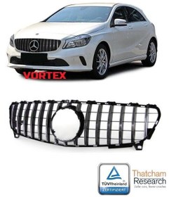 Resim Mercedes A Class W176 Ön Panjur Gtr 2016 Sonrası Uyumlu 