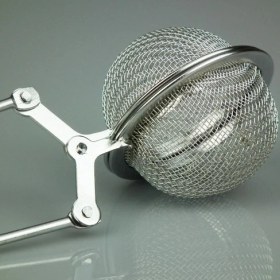 Resim Ozcmax Pratik Paslanmaz Çelik Un Kakao Pudra Şekeri Eleği - Maşalı Bitki Çayı Demleme Süzgeci 