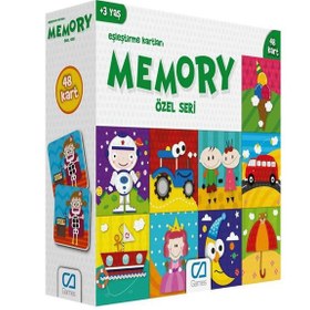 Resim Ca Games Hafıza Kartları 48 Parça Özel Seri 
