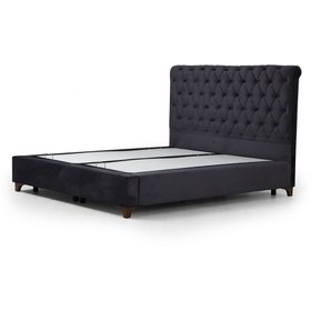 Resim Minar Deluxe Baza+başlık Antrasit 160x200 