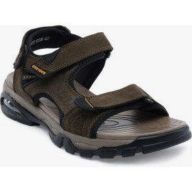 Resim Greyder Erkek Haki Hakiki Deri Sandalet 6Y1CS14522 