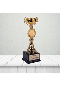 Resim Kişiye Özel Diş Hekimi Ödül Kupası İsme Özel Diş Doktoru Başarı Kupası 34 Cm 