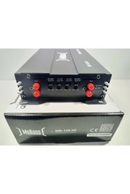 Resim Mobass Amfi – 4 x 140 RMS Ses ve Bass Amfisi – Mobass MB-130.4D Dijital Oto Anfi 