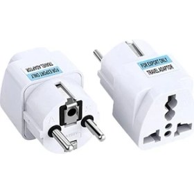Resim Powermaster 1 Adet Ingiliz Fiş Ucu Dönüştürücü Başlık Çok Amaçlı Ünıversal Priz Çevirici 