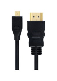 Resim Micro Hdmı To Hdmı Kablo - Raspberry Pi 4 - 1,5 Metre 1,5 Metre 