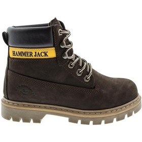 Resim Hammer Jack 102 16600-g-khv Deri Kadın Bot Kahverengi 