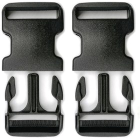 Resim Genel Markalar Plastik 50 MM Siyah Sert 2 Adet Kilitli Bağlama Kayışı 