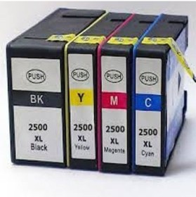 Resim Eko Kartuş Canon Maxify MB-5350 4 Renk PGI-2500 Xl Uyumlu Kartuş 