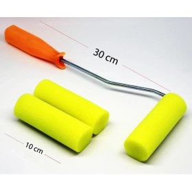 Resim Mestore Rich Sarı Sünger Rulo Seti 10 cm - 8691556756385 