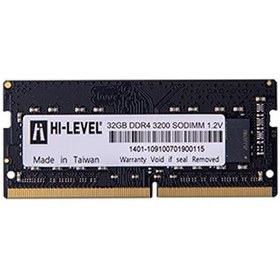 Resim HI-LEVEL 32GB DDR4 3200Mhz SODIMM 1.2V 