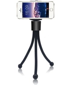 Resim Ayex Cep Telefonları Için Mini Esnek Masa Tripodu ve Telefon Tutucu 