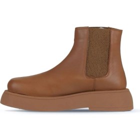 Resim Bueno Shoes Taba Deri Kadın Düz Bot 01WZ6403 01WZ6403 