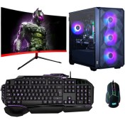 Resim Dragos DRX5315 Intel Core I3 13100F 16GB Ram 1tb SSD 6gb GTX1660TI 23.6 Inç 165Hz Curved Freedos Oyun Bilgisayarı 
