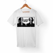 Resim Alfa Tshirt Unisex Çocuk Beyaz Duft Punk Tişört 