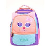 Resim Kaukko Kids Cute Face Cat Okul Çantası 