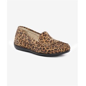 Resim Greyder Kadın Leopar Hakiki Deri Comfort Ayakkabı 5k2ca34395 7953 Jaguar 
