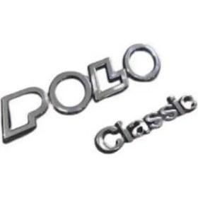 Resim Volkswagen Polo Classic Bagaj Yazı Seti Krom 