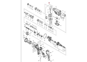 Resim Makita HR2630 Tutma Sapı Ürün Kodu 122878-2 