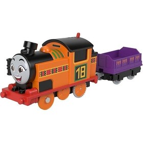 Resim Orjinal Fisher Price Thomas Ve Arkadaşları Motorlu Büyük Trenler Nıa Thomas Pilli Motorlu Tren 