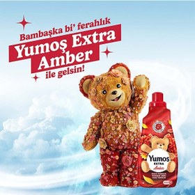 Resim Yumoş Extra Konsantre Çamaşır Yumuşatıcısı Amber 1440 Ml 60 Yıkama 3 Adet Tekli 