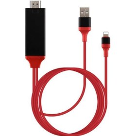 Resim iOS Hdmi Apple Uyumlu iPhone Lightning To Çevirici Dönüştürücü Adaptör 