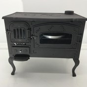 Resim Döküm Kuzine Soba-Fırınlı Döküm Soba 