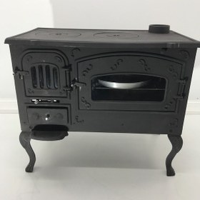 Resim Döküm Kuzine Soba-Fırınlı Döküm Soba 