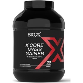 Resim Mass Gainer Çilek Aromalı 3 Kg Karbonhidrat Tozu + Shaker 