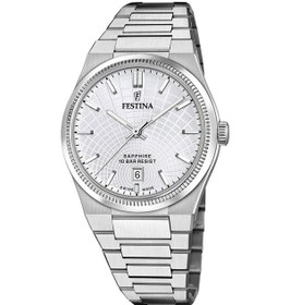 Resim Festına Swıss F20051/1 Rıve Erkek Kol Saati Gümüş 