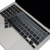 Resim McStorey Macbook Pro Klavye Kılıfı 13inç M1-M2 Türkçe Q Baskı A2338 2289 2251 A2141 ile Uyumlu Ombre 