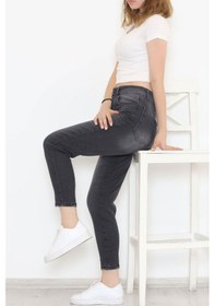 Resim Mokashopin - Boyfriend Kot Pantolon Füme - 8756.1431. 001 