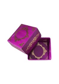 Resim Komple Karton Kutu Saray Desen Gold Yaldız 4X4X2 Cm (50 Adet) Mo 